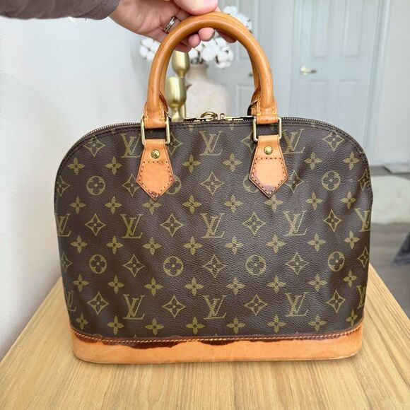 ✅AUTHENTIC✅LOUIS VUITTON ALMA PM+LOCK AND KEY - Picture 4 of 15